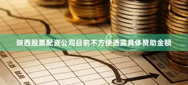 陕西股票配资公司目前不方便透露具体赞助金额