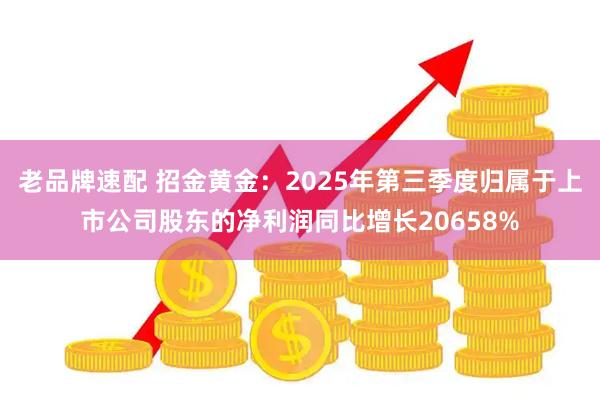 老品牌速配 招金黄金：2025年第三季度归属于上市公司股东的净利润同比增长20658%